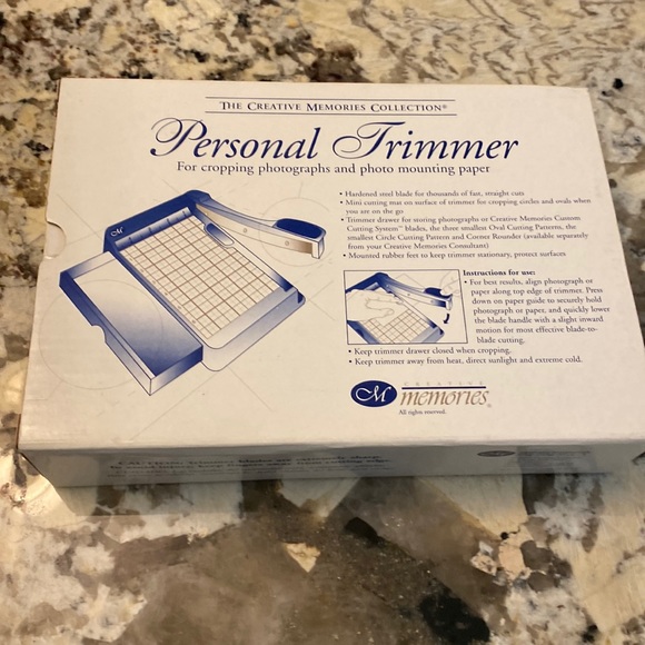Creative Memories Office Creatve Memories Paper Cutter New In Box